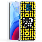 Duck OFF Print Slim Cover For Motorola Moto G (Power, Stylus, Play, 5G), Print in USA