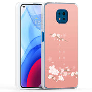 Cherry Blossom Print Slim Cover For Motorola Moto G (Power, Stylus, Play, 5G), Print in USA