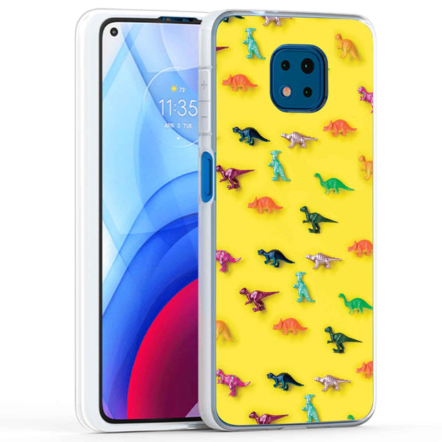 Dinasour 2 Print Slim Cover For Motorola Moto G (Power, Stylus, Play, 5G), Print in USA