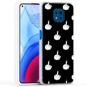 Edgy Finger Print Slim Cover For Motorola Moto G (Power, Stylus, Play, 5G), Print in USA