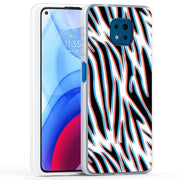 3D Zebra 3 Print Slim Cover For Motorola Moto G (Power, Stylus, Play, 5G), Print in USA