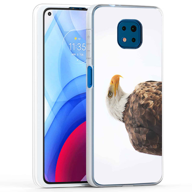 Eagle Photo Print Slim Cover For Motorola Moto G (Power, Stylus, Play, 5G), Print in USA