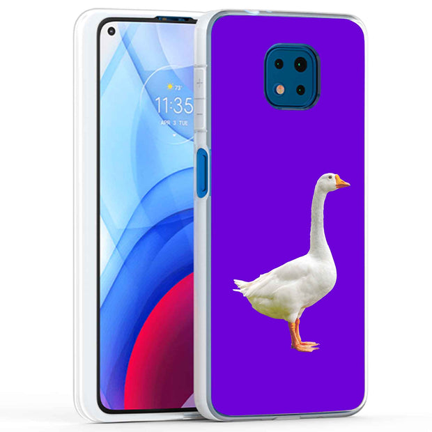 Goose Photo Print Slim Cover For Motorola Moto G (Power, Stylus, Play, 5G), Print in USA