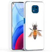 Bee Photo Print Slim Cover For Motorola Moto G (Power, Stylus, Play, 5G), Print in USA