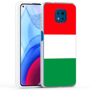 Flag Italy Print Slim Cover For Motorola Moto G (Power, Stylus, Play, 5G), Print in USA