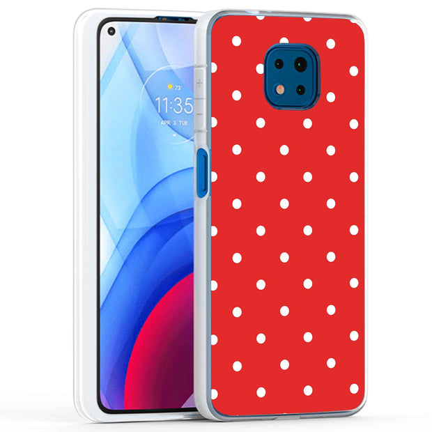 Polka Dot 1 Print Slim Cover For Motorola Moto G (Power, Stylus, Play, 5G), Print in USA