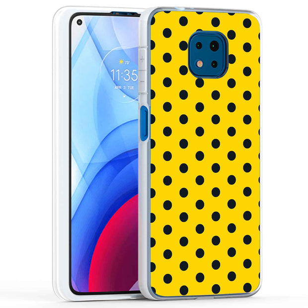 Polka Dot 9 Print Slim Cover For Motorola Moto G (Power, Stylus, Play, 5G), Print in USA