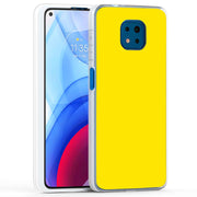 Yellow Print Slim Cover For Motorola Moto G (Power, Stylus, Play, 5G), Print in USA