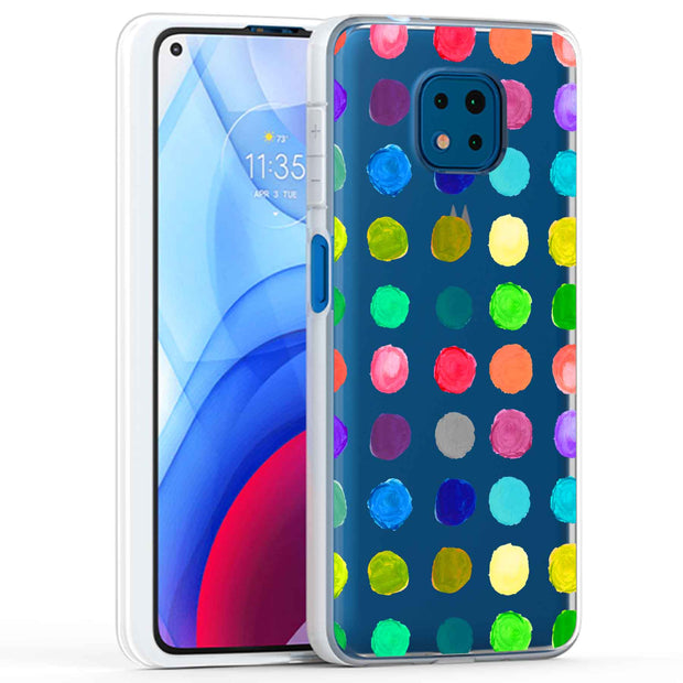 Polka Dot 15 Print Slim Cover For Motorola Moto G (Power, Stylus, Play, 5G), Print in USA