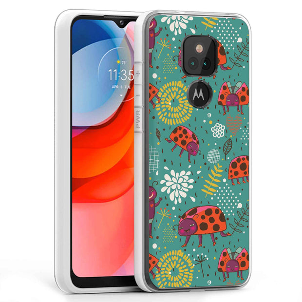 Ladybugs 1 Print Slim Cover For Motorola Moto G (Power, Stylus, Play, 5G), Print in USA