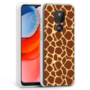 Giraffe Spot Print Slim Cover For Motorola Moto G (Power, Stylus, Play, 5G), Print in USA