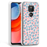 Pink Leopard Print Slim Cover For Motorola Moto G (Power, Stylus, Play, 5G), Print in USA