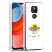 Alien Weird Print Slim Cover For Motorola Moto G (Power, Stylus, Play, 5G), Print in USA