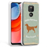 Retriever Dog Print Slim Cover For Motorola Moto G (Power, Stylus, Play, 5G), Print in USA