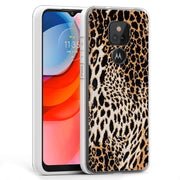 Leopard Pattern Print Slim Cover For Motorola Moto G (Power, Stylus, Play, 5G), Print in USA