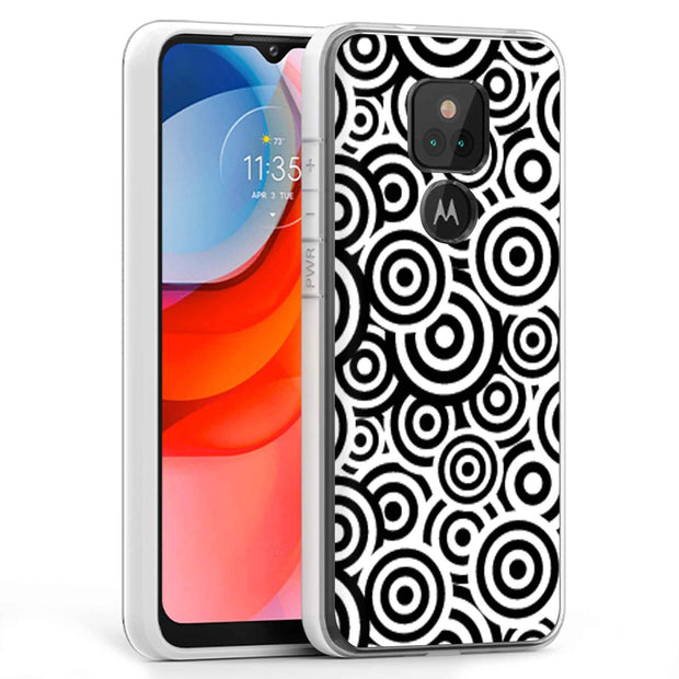 Circles Print Slim Cover For Motorola Moto G (Power, Stylus, Play, 5G), Print in USA