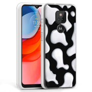 CowHide Black Print Slim Cover For Motorola Moto G (Power, Stylus, Play, 5G), Print in USA