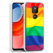 Rainbow LGBTQ Print Slim Cover For Motorola Moto G (Power, Stylus, Play, 5G), Print in USA