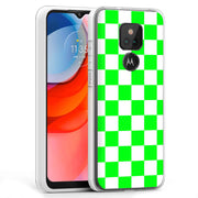 Bright Checker Print Slim Cover For Motorola Moto G (Power, Stylus, Play, 5G), Print in USA