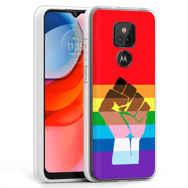 BLM Pride Print Slim Cover For Motorola Moto G (Power, Stylus, Play, 5G), Print in USA