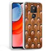 Ron Swanson Print Slim Cover For Motorola Moto G (Power, Stylus, Play, 5G), Print in USA