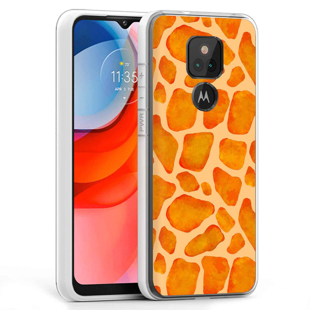 Giraffe Fur Print Slim Cover For Motorola Moto G (Power, Stylus, Play, 5G), Print in USA