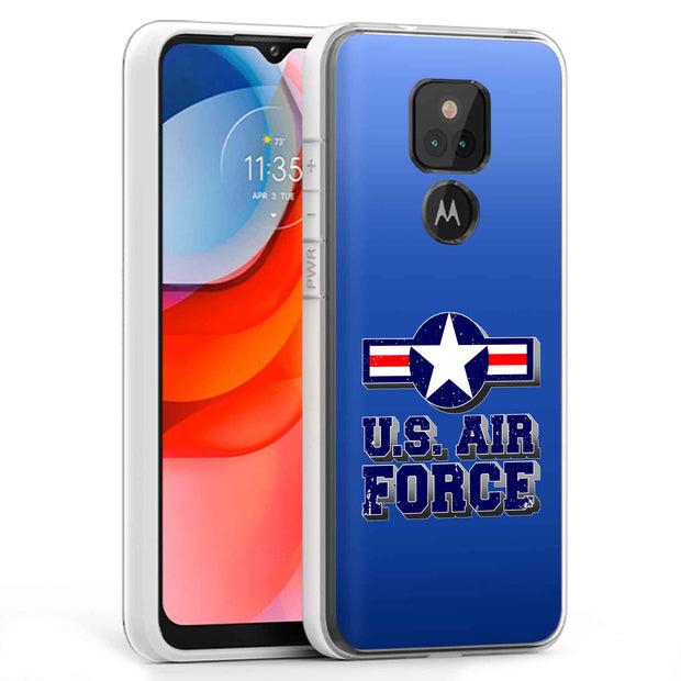 US Air Force 1 Print Slim Cover For Motorola Moto G (Power, Stylus, Play, 5G), Print in USA