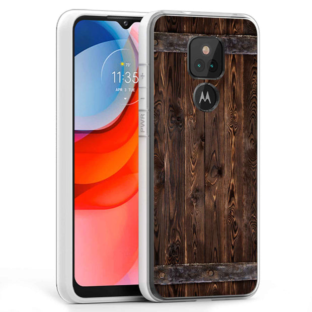 Wood 6 Print Slim Cover For Motorola Moto G (Power, Stylus, Play, 5G), Print in USA