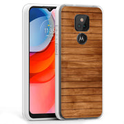 Wood 14 Print Slim Cover For Motorola Moto G (Power, Stylus, Play, 5G), Print in USA