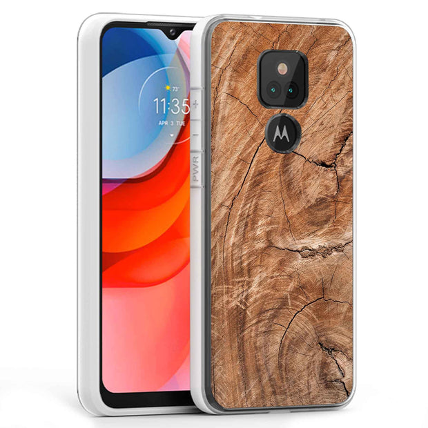 Wood 18 Print Slim Cover For Motorola Moto G (Power, Stylus, Play, 5G), Print in USA