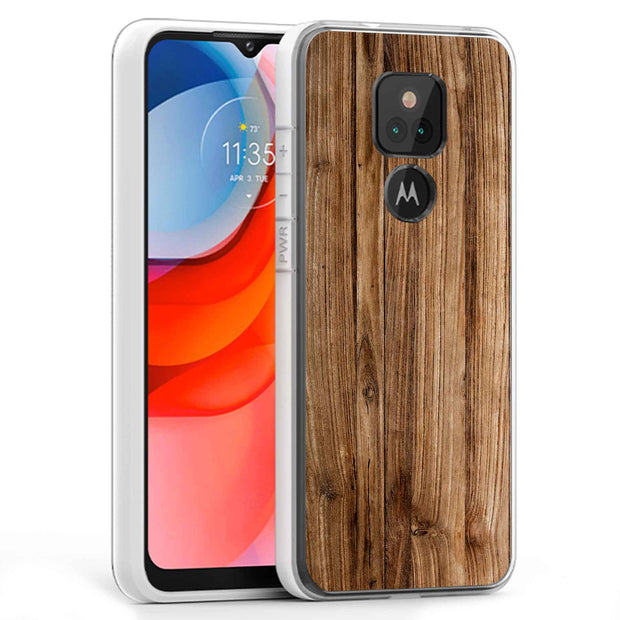 Wood 19 Print Slim Cover For Motorola Moto G (Power, Stylus, Play, 5G), Print in USA