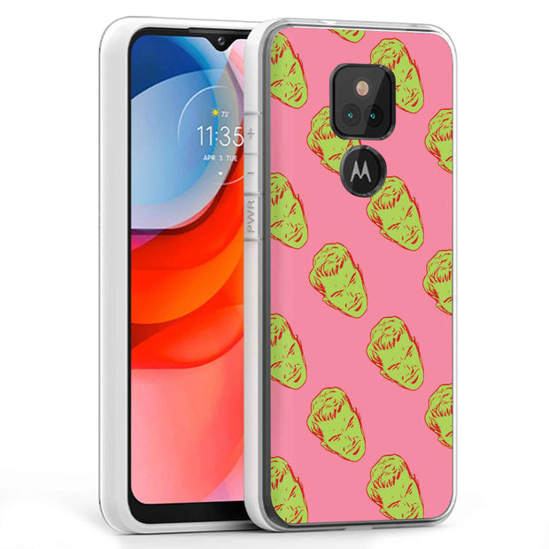 Green Heads Print Slim Cover For Motorola Moto G (Power, Stylus, Play, 5G), Print in USA