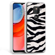 Zebra Stripe 1 Print Slim Cover For Motorola Moto G (Power, Stylus, Play, 5G), Print in USA