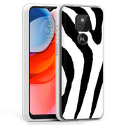 Zebra Stripe Print Slim Cover For Motorola Moto G (Power, Stylus, Play, 5G), Print in USA