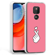 Finger Heart Print Slim Cover For Motorola Moto G (Power, Stylus, Play, 5G), Print in USA