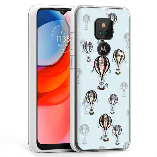 Hot Air Balloon Print Slim Cover For Motorola Moto G (Power, Stylus, Play, 5G), Print in USA