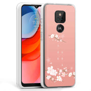 Cherry Blossom Print Slim Cover For Motorola Moto G (Power, Stylus, Play, 5G), Print in USA