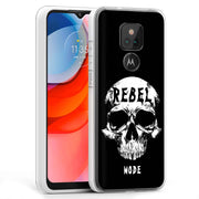 Rebel Skull Print Slim Cover For Motorola Moto G (Power, Stylus, Play, 5G), Print in USA