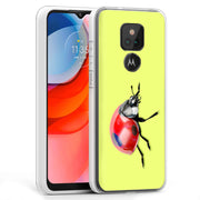 Ladybug Photo Print Slim Cover For Motorola Moto G (Power, Stylus, Play, 5G), Print in USA