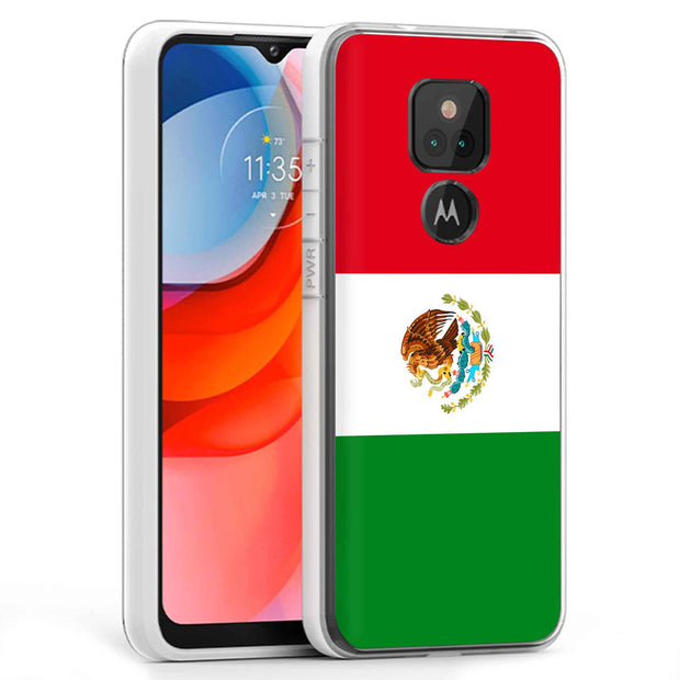 Flag Mexico Print Slim Cover For Motorola Moto G (Power, Stylus, Play, 5G), Print in USA