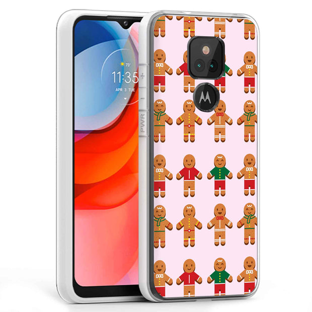 Gingerbread Man Print Slim Cover For Motorola Moto G (Power, Stylus, Play, 5G), Print in USA