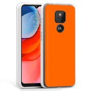 Vivid Orange Print Slim Cover For Motorola Moto G (Power, Stylus, Play, 5G), Print in USA