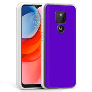 Blue Violet Print Slim Cover For Motorola Moto G (Power, Stylus, Play, 5G), Print in USA