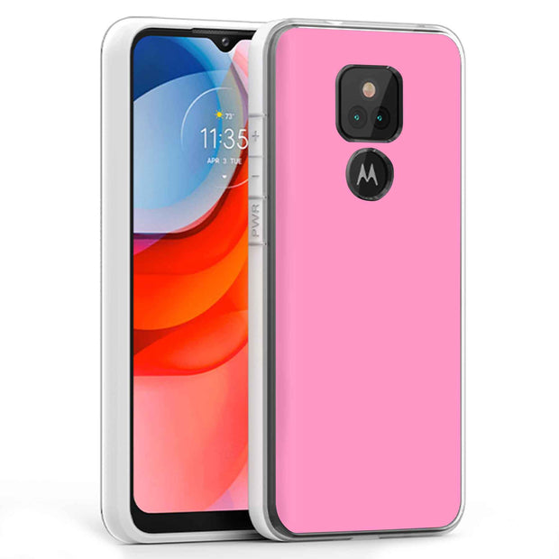 Pink Print Slim Cover For Motorola Moto G (Power, Stylus, Play, 5G), Print in USA