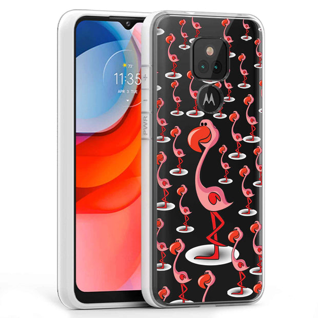 Flamingo One Print Slim Cover For Motorola Moto G (Power, Stylus, Play, 5G), Print in USA