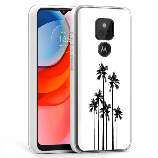 Palm Trees Print Slim Cover For Motorola Moto G (Power, Stylus, Play, 5G), Print in USA