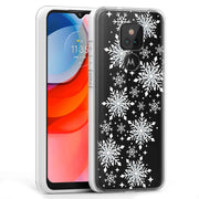 Snowflake 2 Print Slim Cover For Motorola Moto G (Power, Stylus, Play, 5G), Print in USA