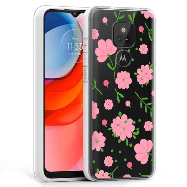 Flower 3 Print Slim Cover For Motorola Moto G (Power, Stylus, Play, 5G), Print in USA