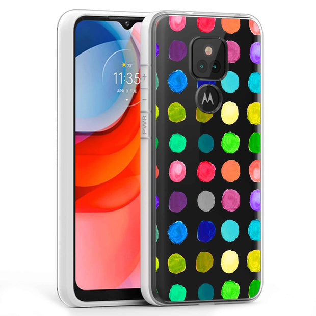 Polka Dot 15 Print Slim Cover For Motorola Moto G (Power, Stylus, Play, 5G), Print in USA