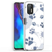 Paw Color 3 Print Slim Cover For Motorola Moto G (Power, Stylus, Play, 5G), Print in USA